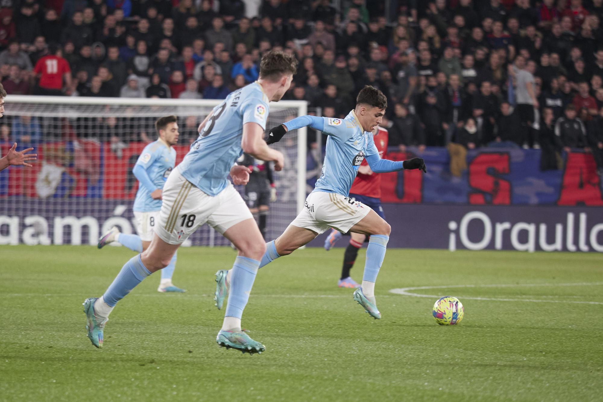 Las mejores imágenes del Osasuna - Celta