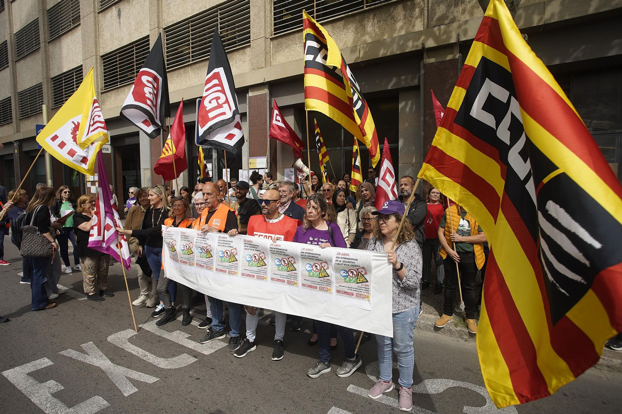 CCOO i UGT de Girona criden a manifestar-se l'1 de Maig contra la inflació i els beneficis que acumulen les empreses