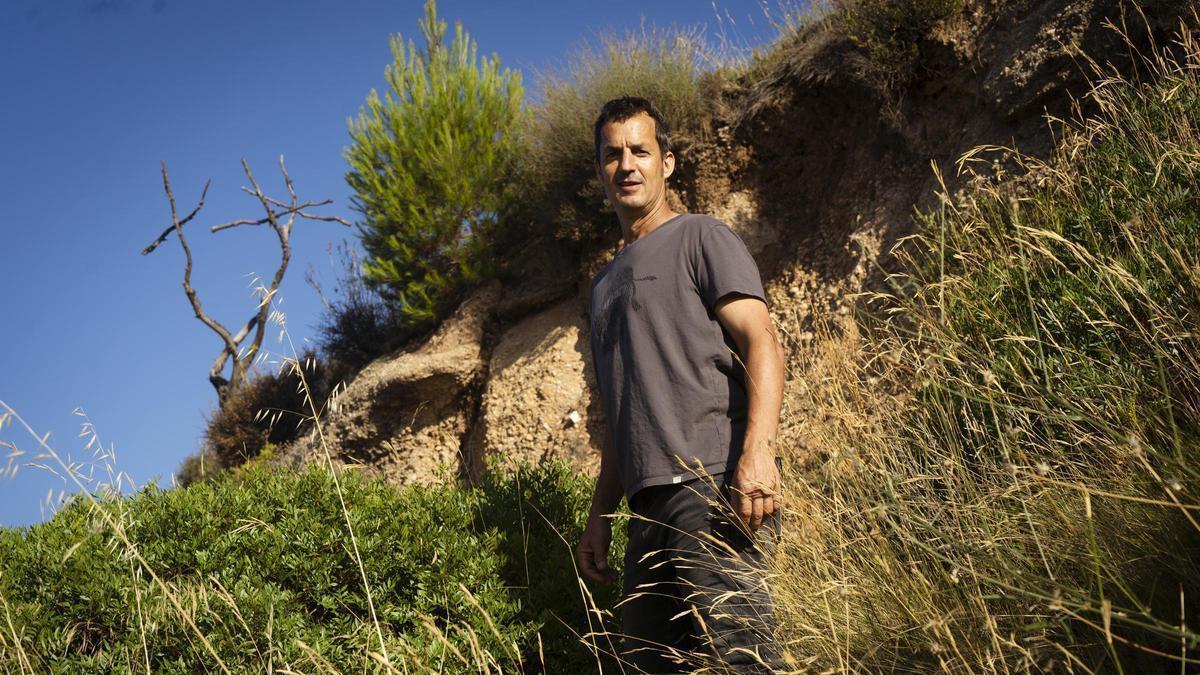 Marc Sellarès, al Bosc de les Creus