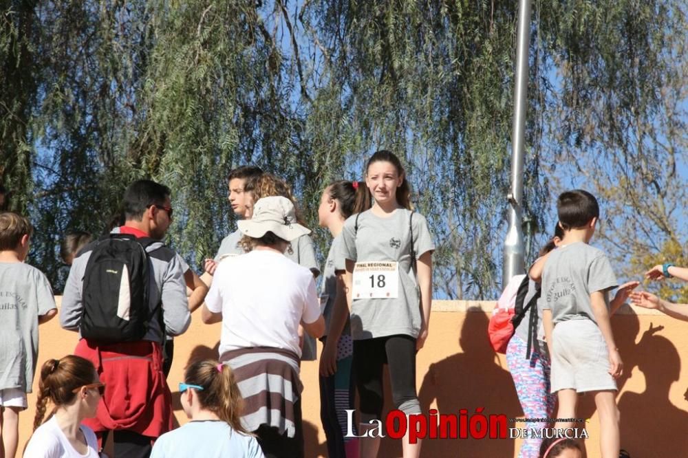 Final Regional Escolar de Cross de Campo a través