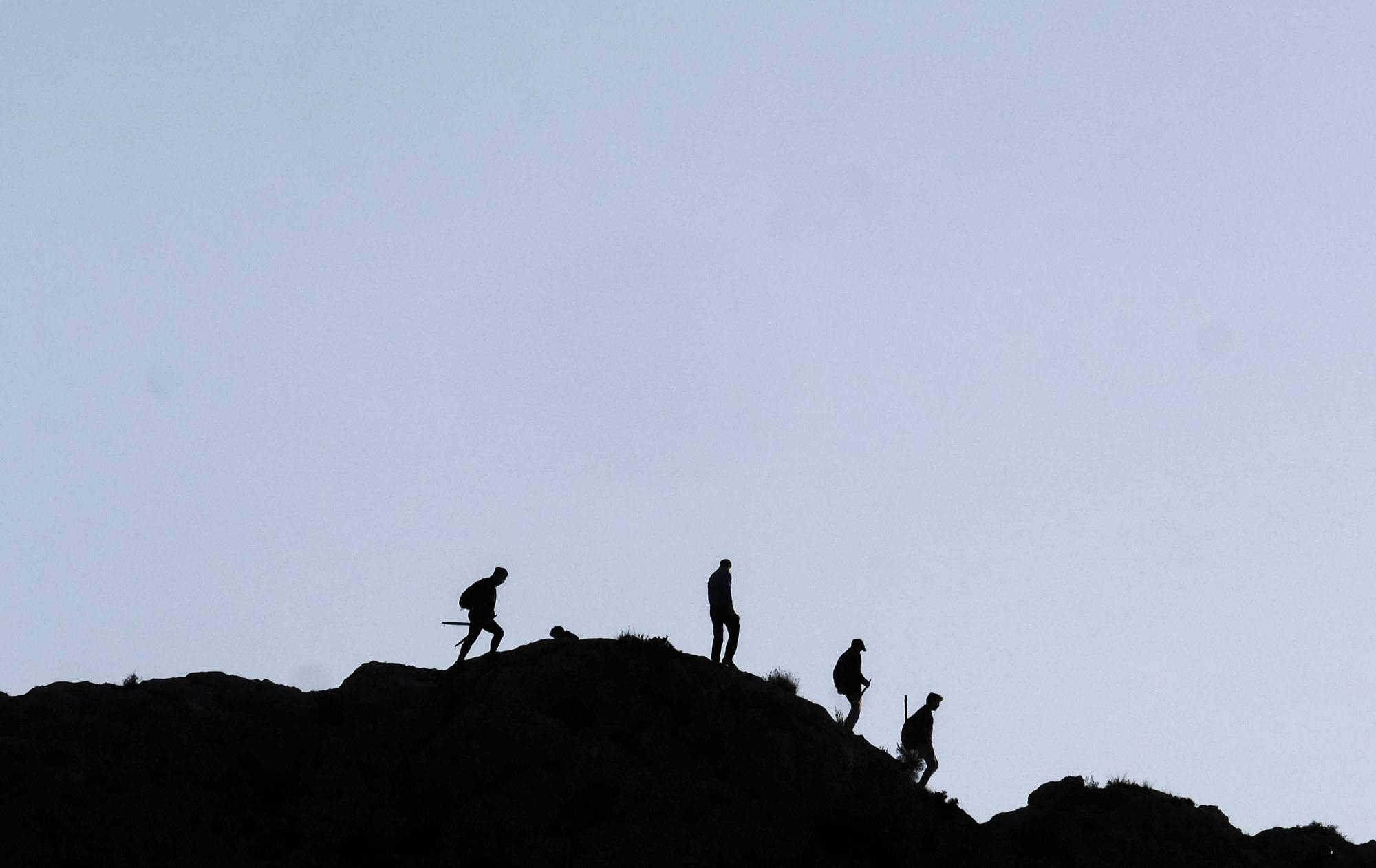 La Bajada de las Antorchas del monte Bolón de Elda