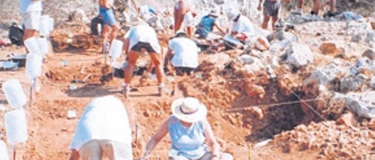 Imagen de archivo de una excavación en Els Closos de Can Gaià.