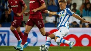 Brutalidad de Odegaard contra el Alavés: casi mete el gol con su pase