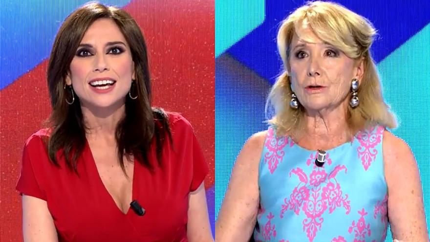 Esperanza Aguirre carga contra &#039;Todo es mentira&#039; y Marta Flich le frena: &quot;Habla con dirección&quot;