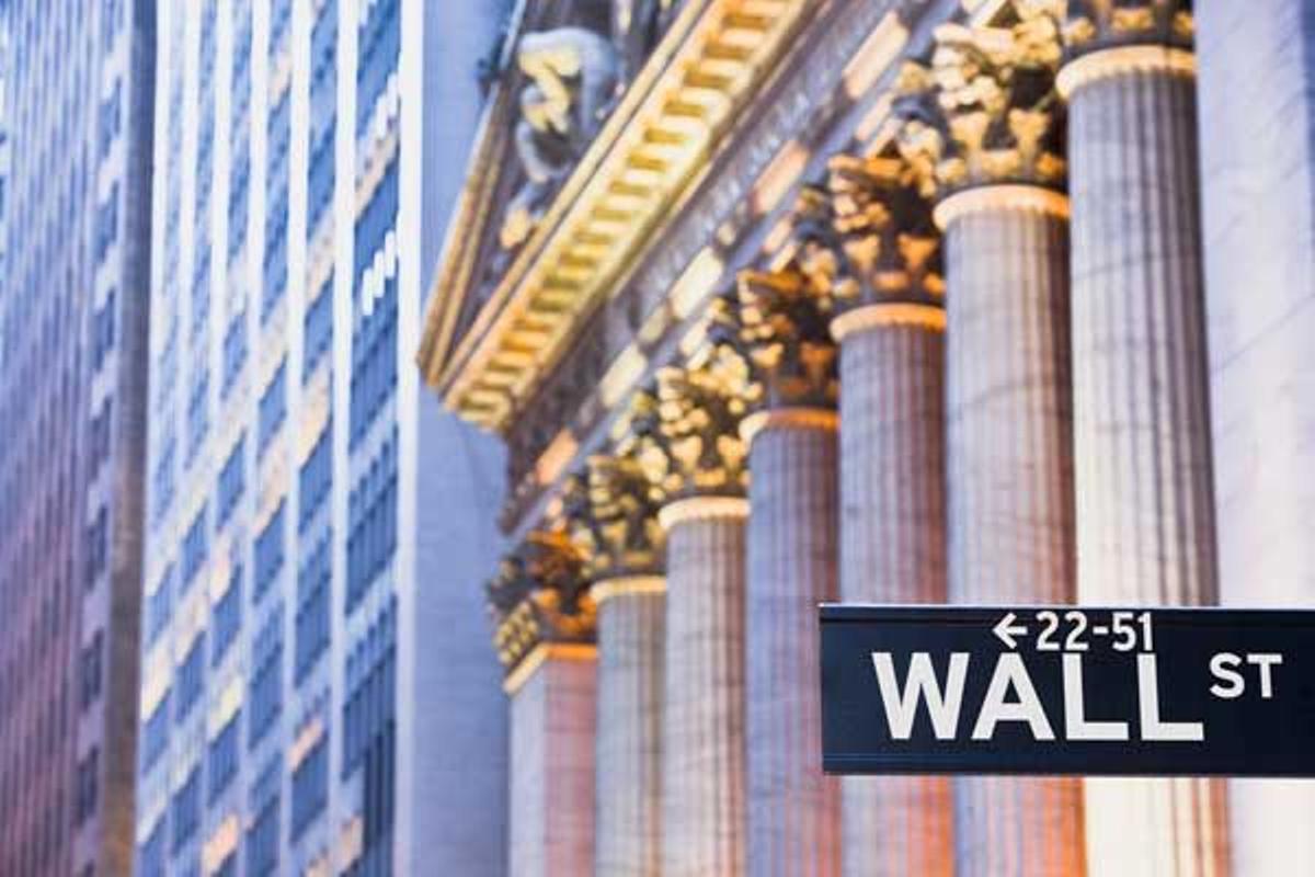 Wall Street y el edifcio de la Bolsa