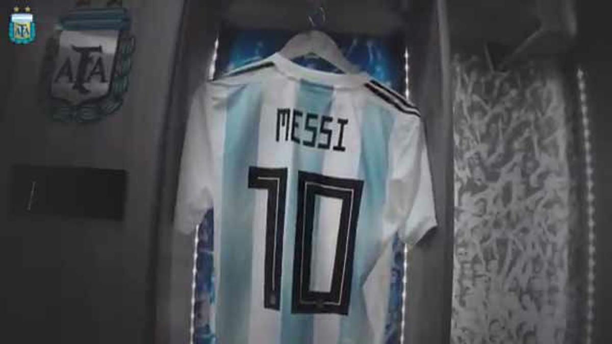 Así anuncia Argentina el regreso de Messi