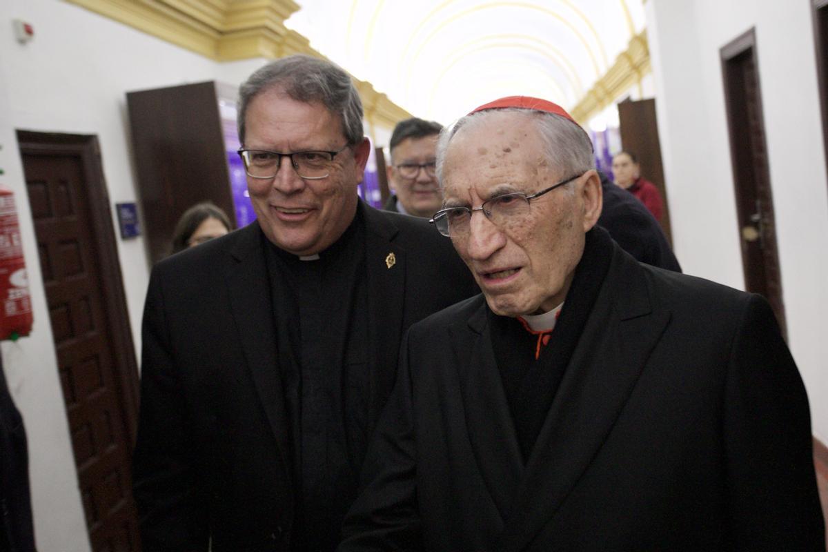 Cardenales Antonio María Rouco Varela y Antonio Cañizares, concelebraron la ceremonia