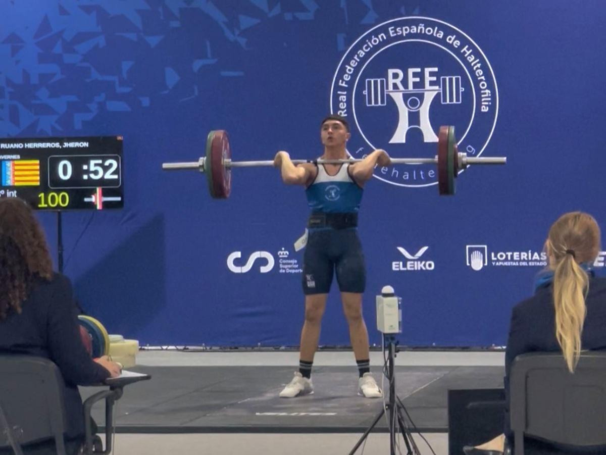 Jherón Ruano, del CH Tavernes, en la Copa de España Iberdrola