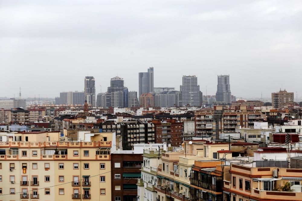 La contaminación por polvo africano en València activa el protocolo de contaminación