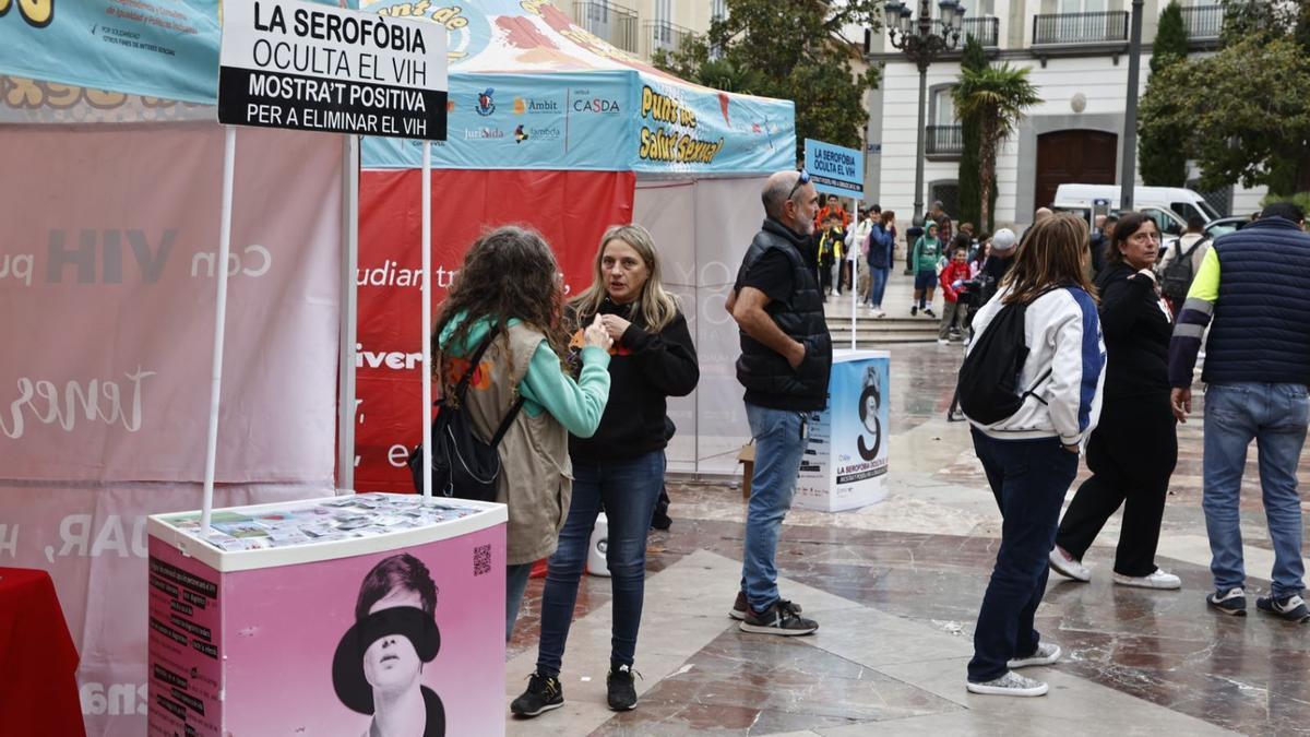 Actos con motivo del Día Mundial del Sida en València