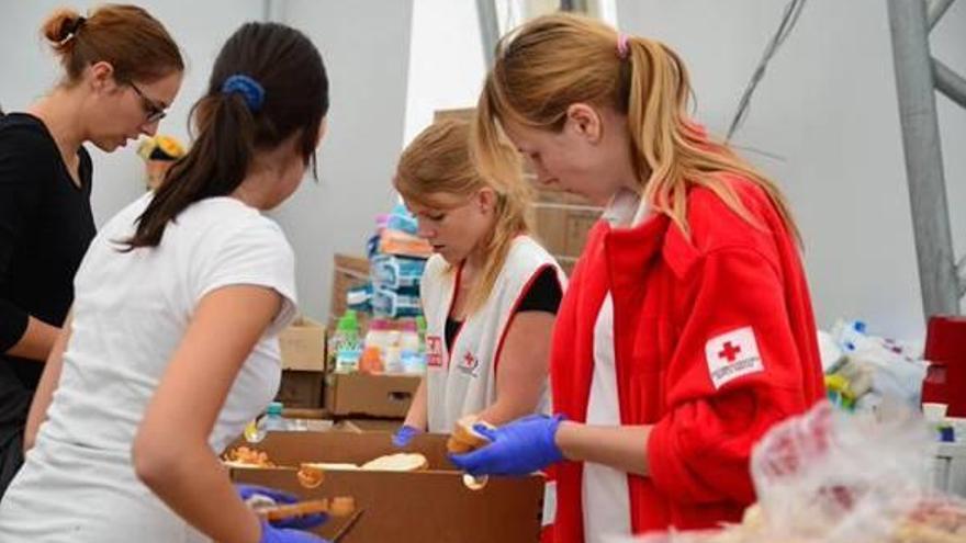 Cruz Roja prepara la acogida a refugiados