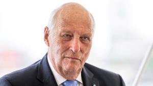 El rey Harald V de Noruega