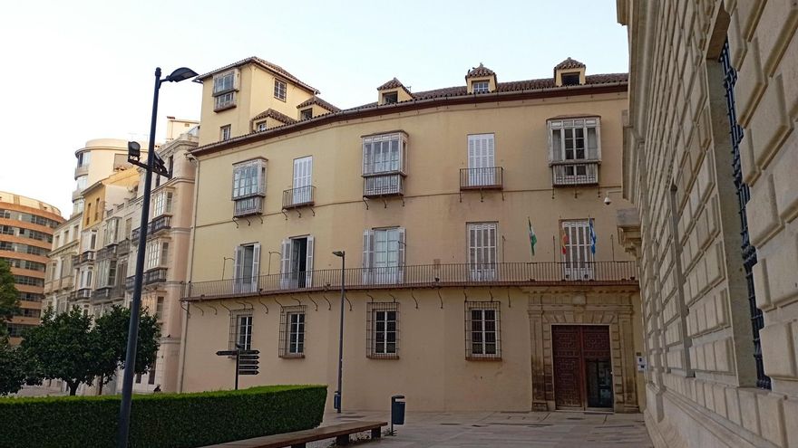 Los colores perdidos del palacio condal de Málaga