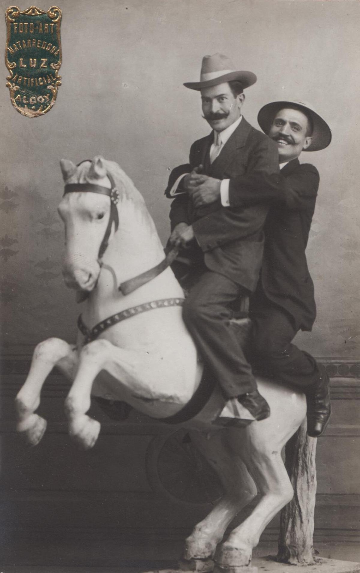 La foto donada al Ayuntamiento por el Alférez Moro