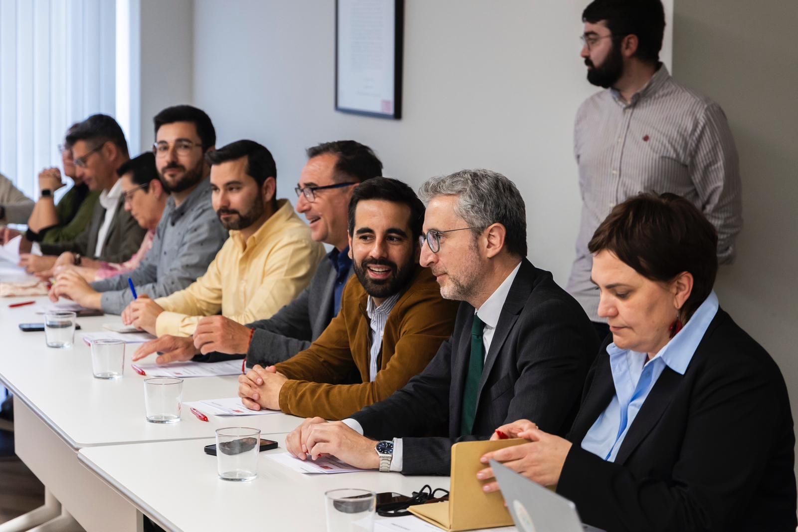 Reunión de la nueva ejecutiva del PSPV