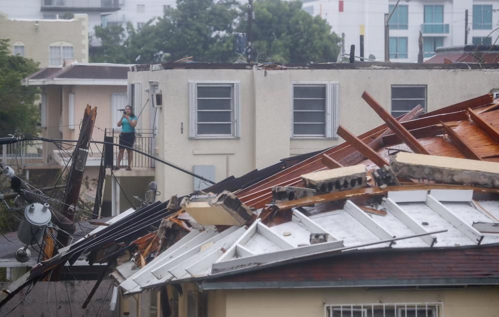 Irma segueix amb la seva destrucció