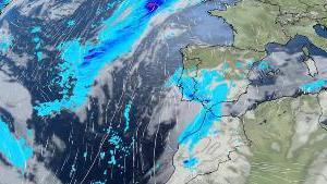 Evolución de las previsiones de lluvias para esta semana.