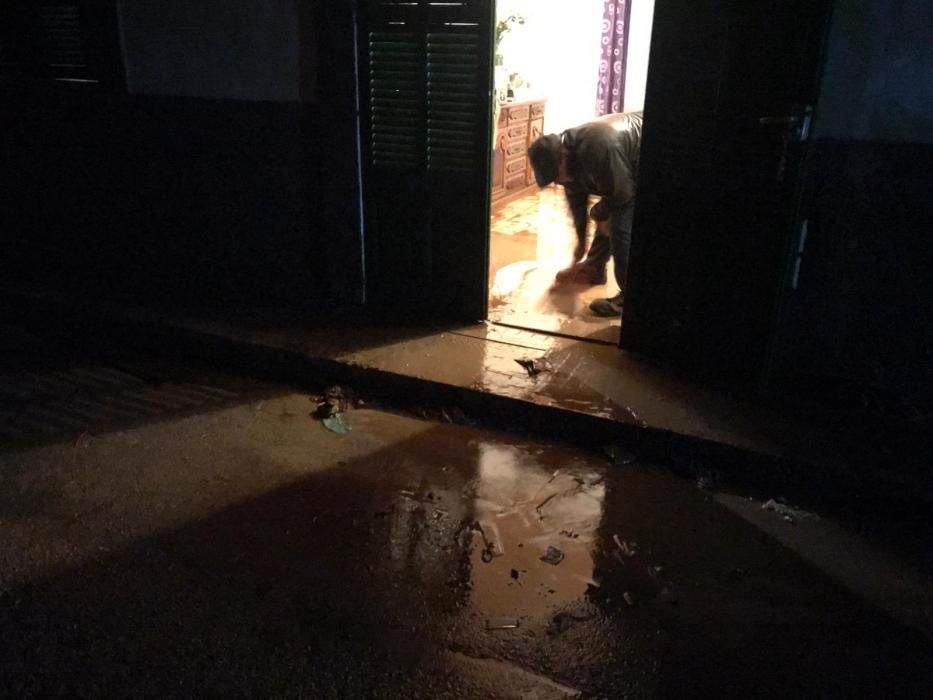 El centro de Sant Llorenç tras las inundaciones