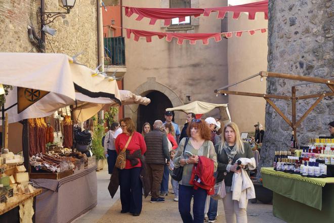 Les imatges del mercat medieval de Calonge