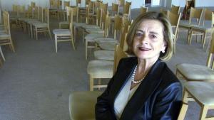 La escritora y maestra Josefina Aldecoa, de cuyo nacimiento se cumplen cien años el 8 de marzo.