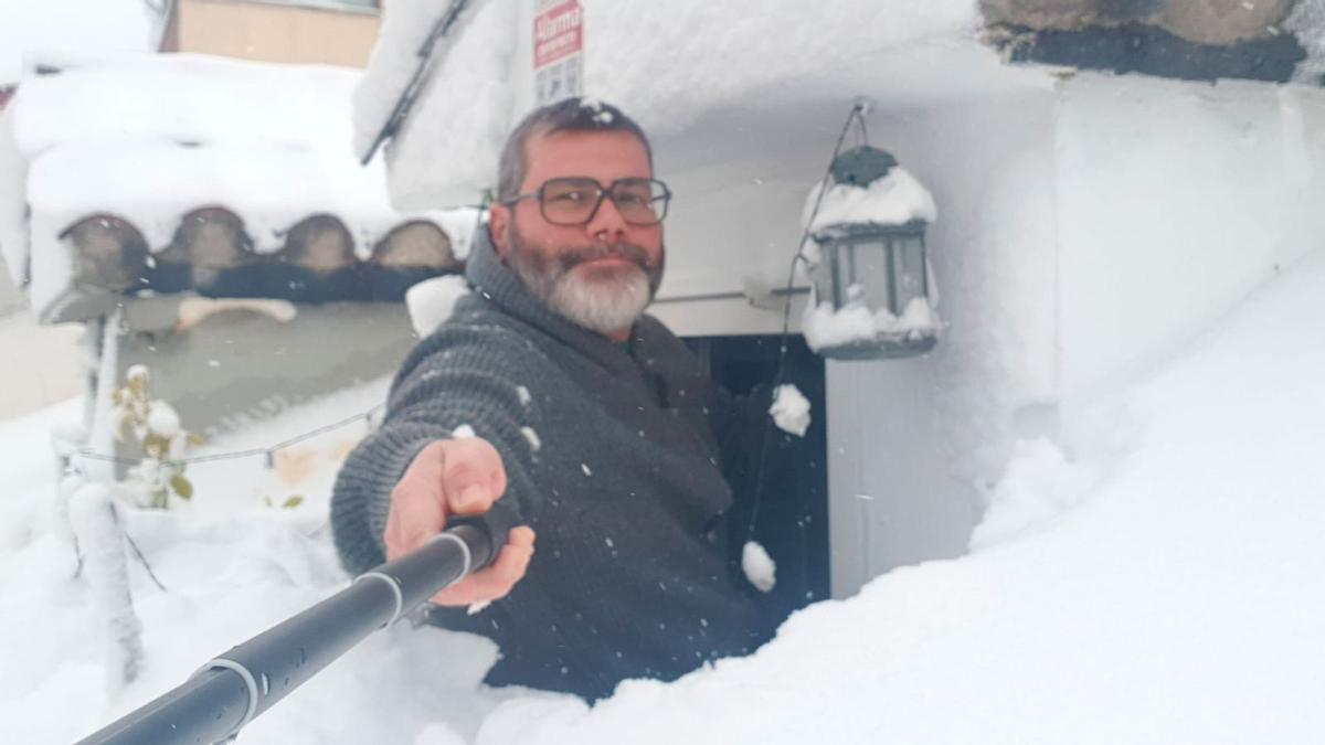 Asturias en la nevada en Madrid