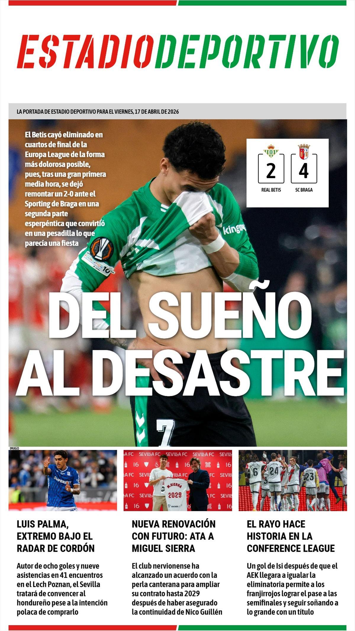 Las imágenes de las portadas de hoy Las imágenes de las portadas de hoy