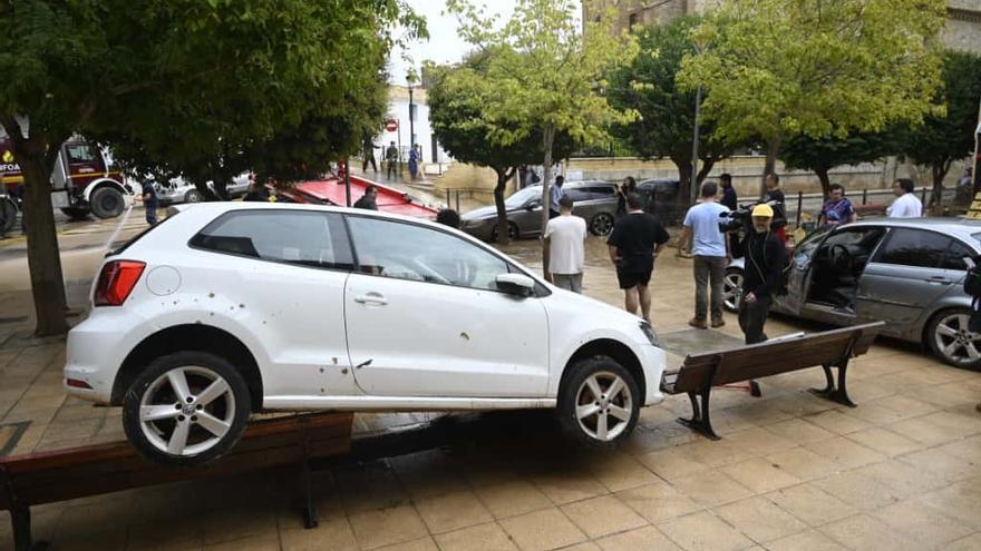 En imágenes | Así han amanecido María de Huerva y Cuarte tras las tormentas