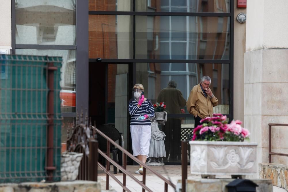 Evacuación de 20 ancianos de Candás por el covid