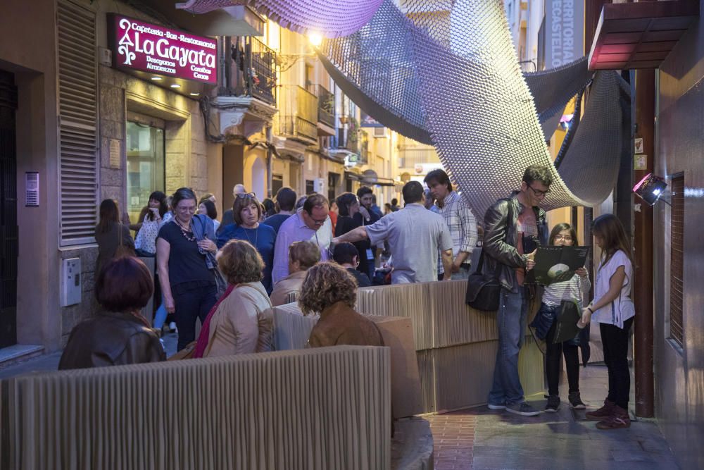 Cultura al aiere libre con la Nit de l'Art de Castelló