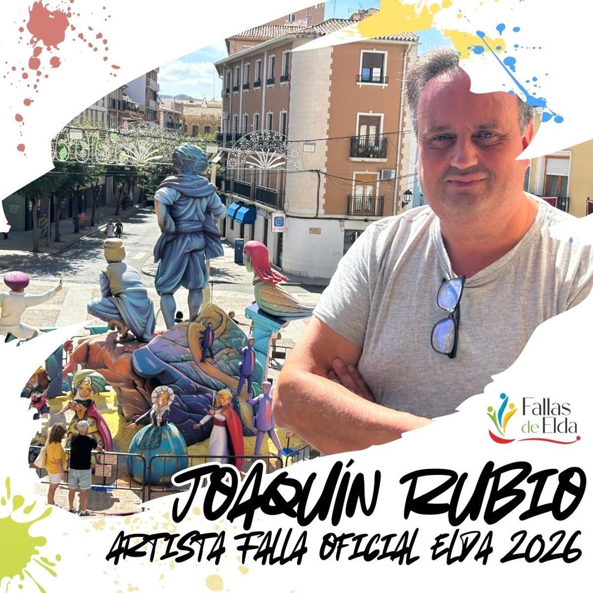 El cartel de las Fallas anunciando al artista que levantará el monumento oficial en 2026