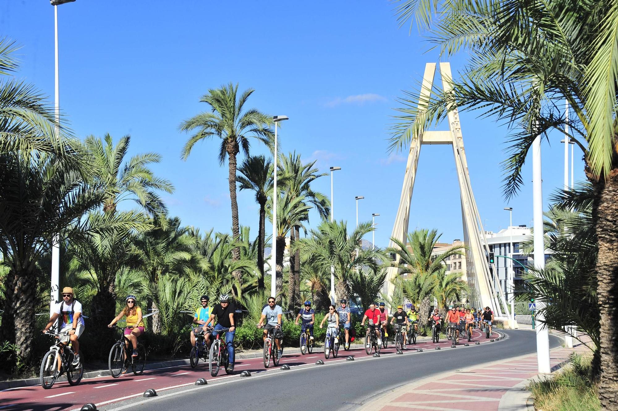 Segunda 'bicifestación' en Elche