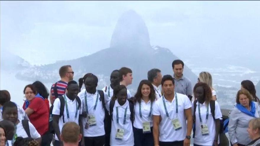 El equipo de refugiados, con ganas de estrenarse en Río