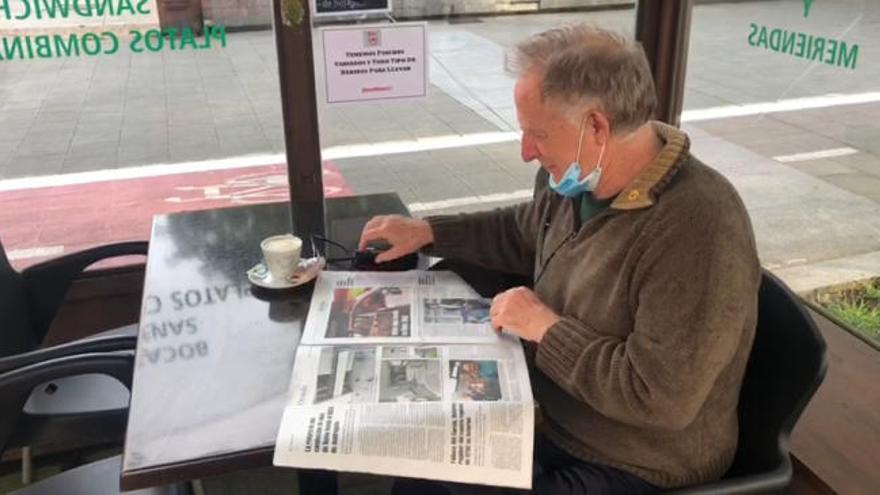 "Teníamos muchas ganas", los asturianos se animan a salir en el primer día de apertura de las terrazas