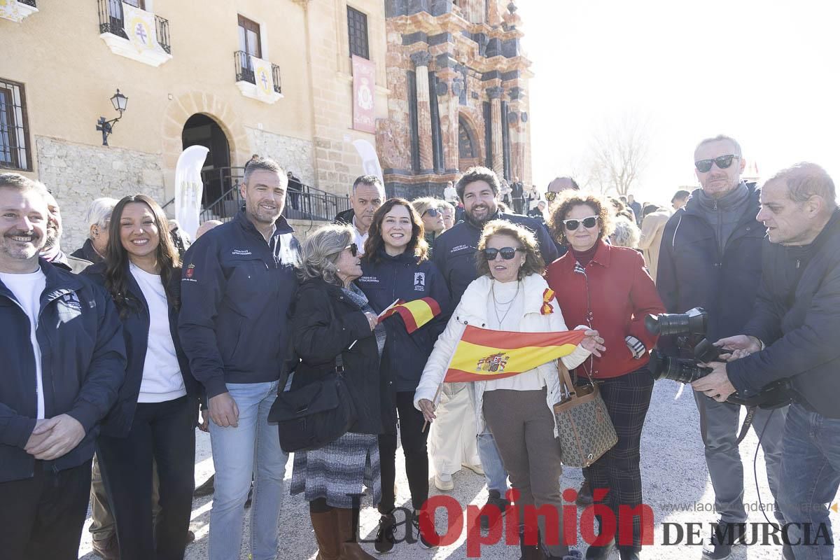 Así ha sido la visita de Isabel Díaz Ayuso a Caravaca de la Cruz