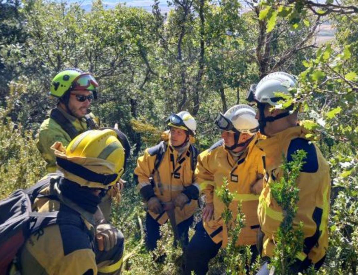Los diferentes equipos compartieron sus conocimientos, experiencias y técnicas sobre el terreno en la Hoya de Huesca.
| GOBIERNO DE ARAGÓN
