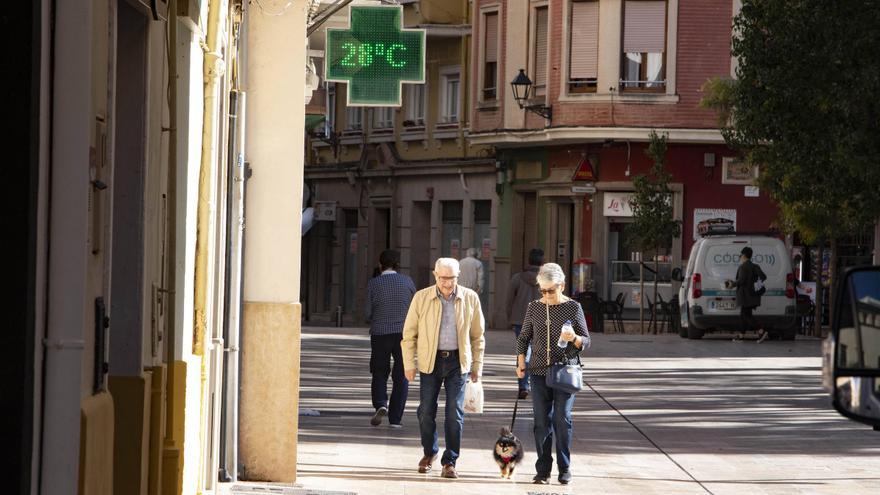 Carcaixent supera los 20 ºC durante la mitad de los días del invierno