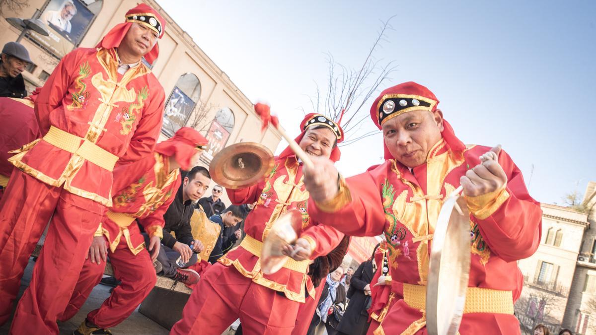 Celebració de l'Any Nou Xinès a Sant Domènec, l'any 2019