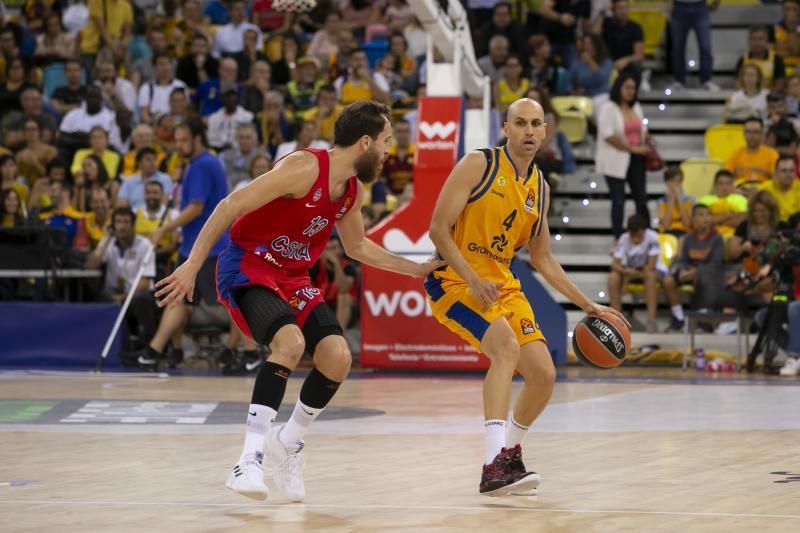 26.10.18. Las Palmas de Gran Canaria. Baloncesto Euroliga temporada 2018-19. Herbalife Gran Canaria - CSKA Moscú. Gran Canaria Arena. Foto Quique Curbelo  | 26/10/2018 | Fotógrafo: Quique Curbelo