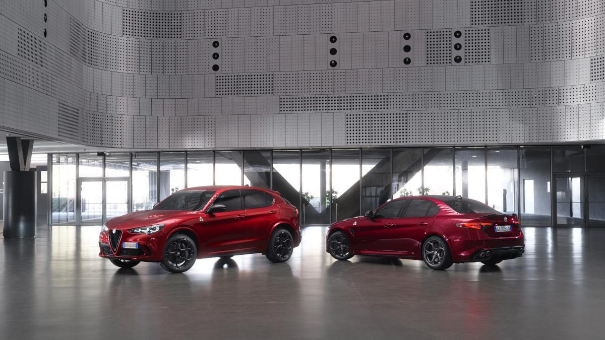 Alfa Romeo Giulia y Stelvio Quadrifoglio Collezione, dos obras de arte con motor y apellido