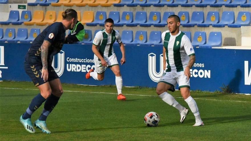 Moutinho, mediapunta del Córdoba CF: &quot;No paramos de intentarlo hasta el final&quot;