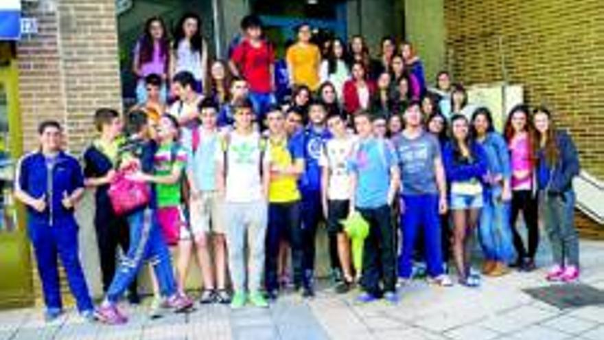 Visita de escolares del Norba a El Periódico