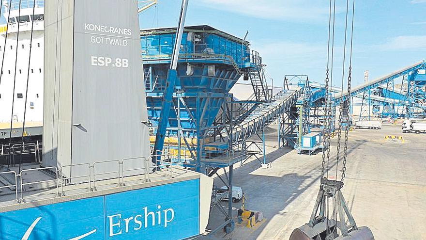 Ership está desarrollando una nueva terminal con la que ampliará en 21.000 m2 la superficie de almacenamiento