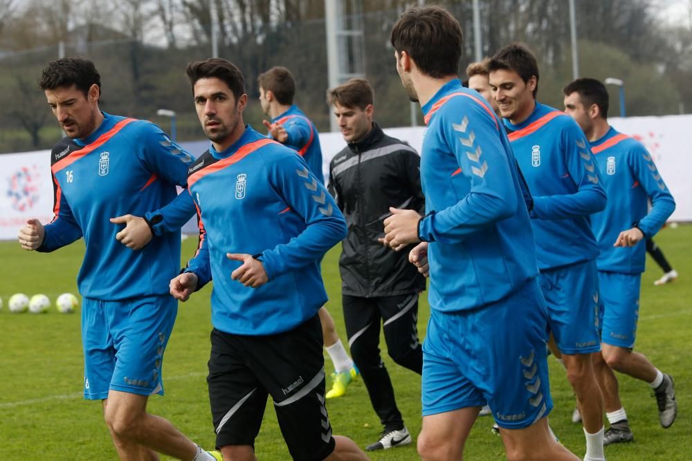 Entrenamiento del Real Oviedo