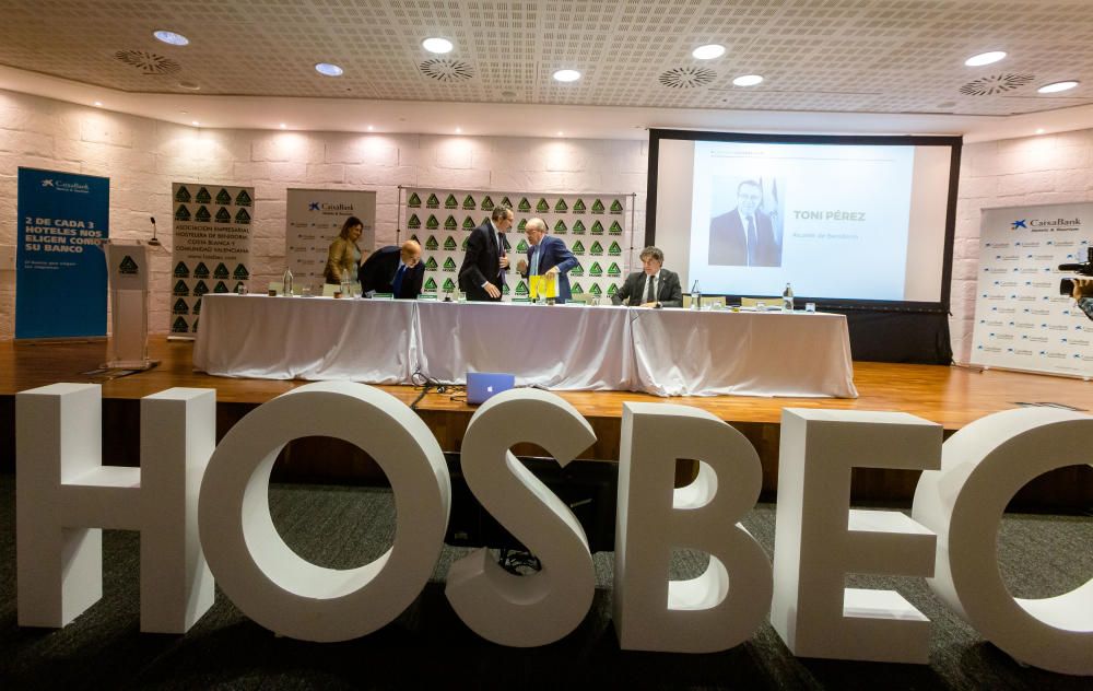 Asamblea de patronal hotelera Hosbec en Benidorm