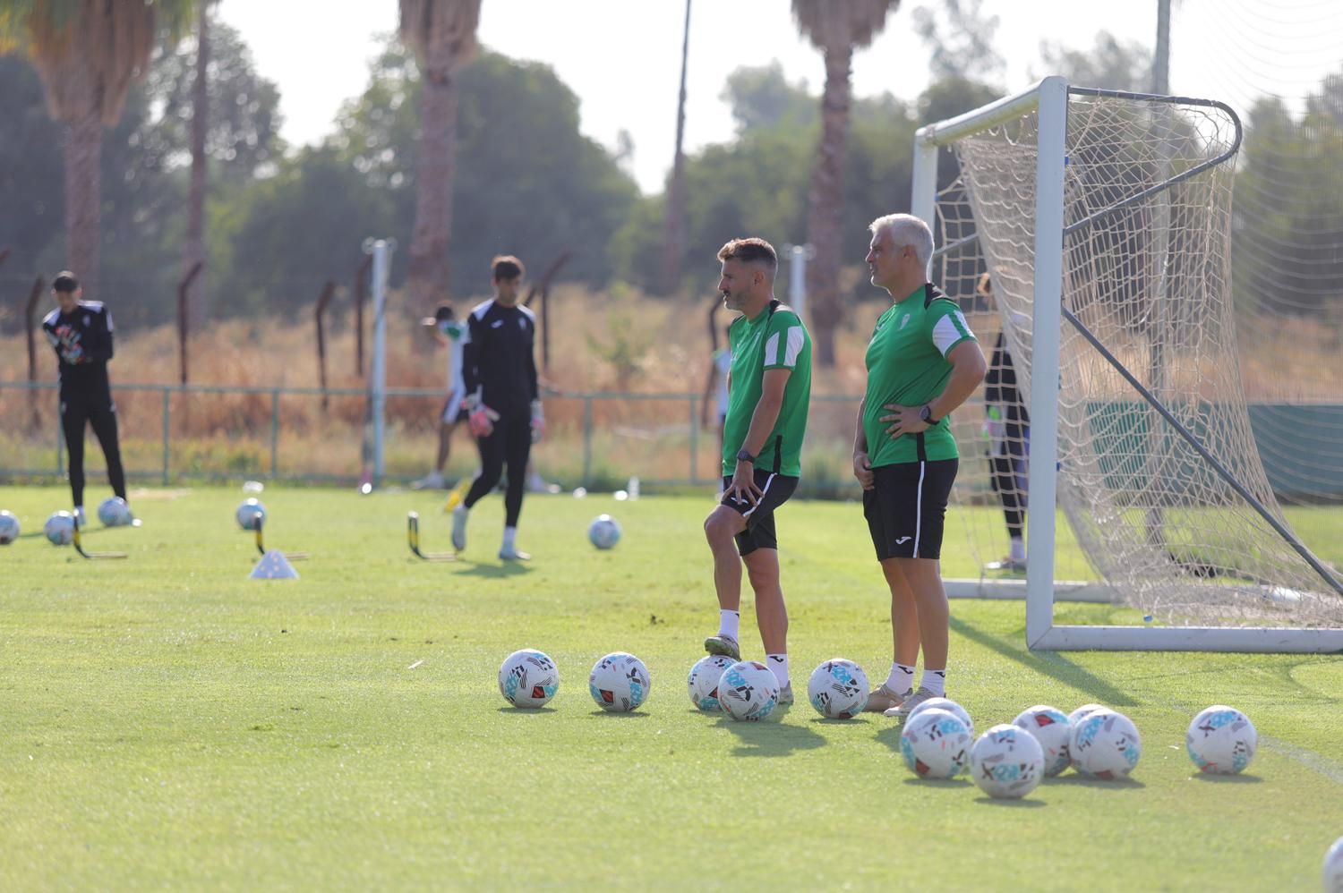 La última sesión del Córdoba CF antes del 'stage', en imágenes