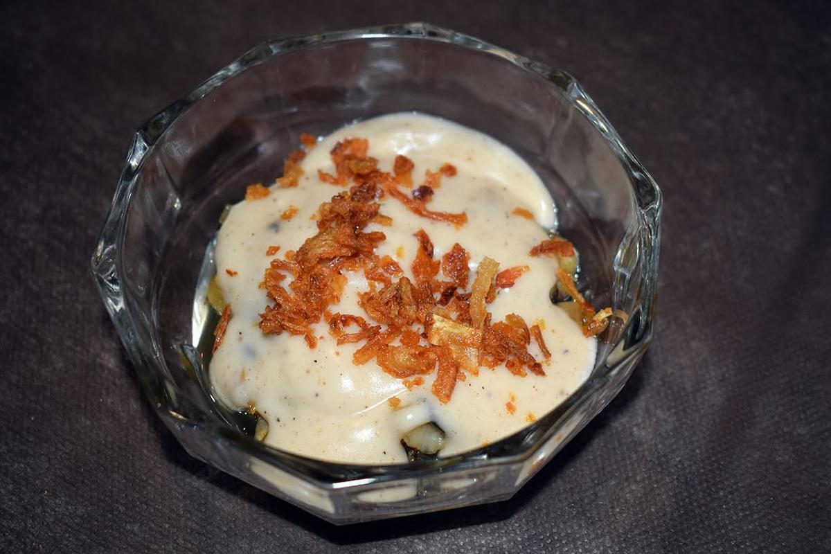 Plato ganador del certamen culinario.