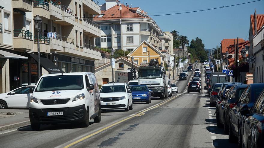 PO-308 en Sanxenxo. 