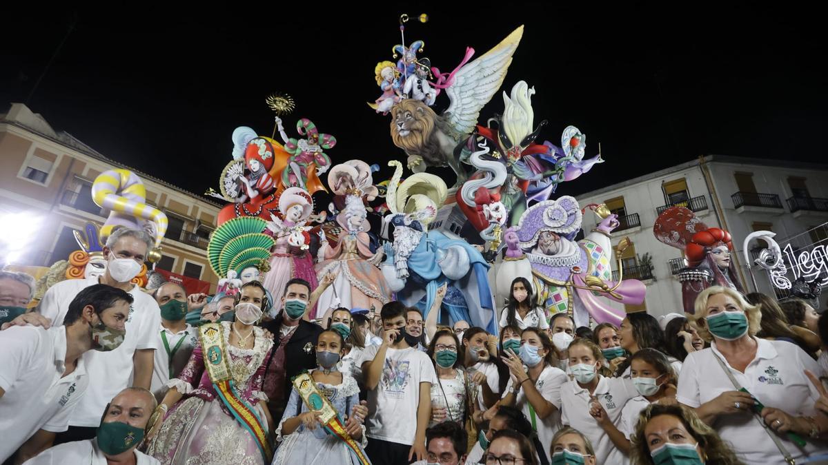 Convento Jerusalén celebra su primer premio de Especial en las Fallas 2021