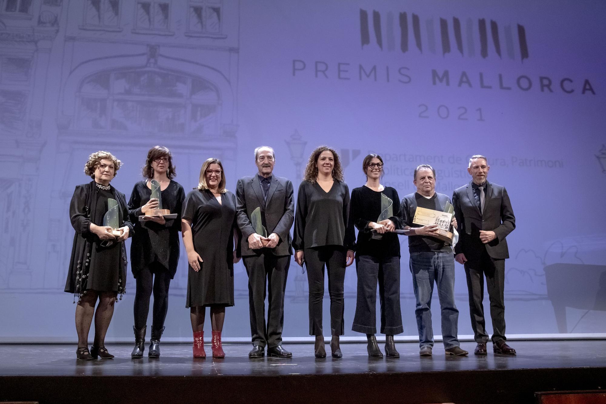 La reivindicación y el ingenio artístico toman el acto de los Premis Mallorca