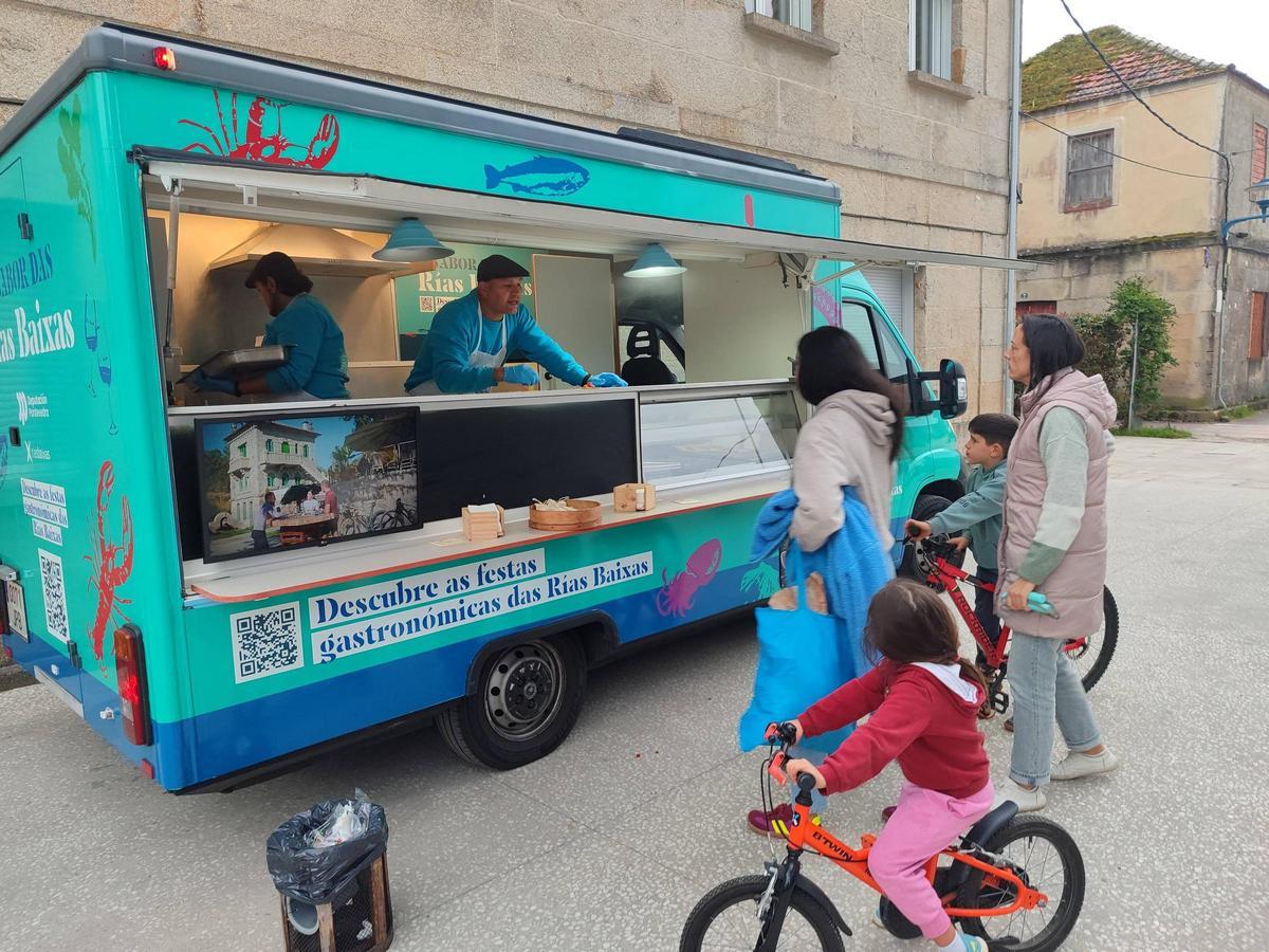 Una de las food truck de la Diputación